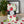 Load image into Gallery viewer, Flour Sack Tea Towel with a Tomato Garden