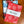 Load image into Gallery viewer, Linen + Cotton Tea Towel with Red Coral