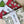 Load image into Gallery viewer, Linen + Cotton Tea Towel with Red Flowers