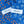 Load image into Gallery viewer, Linen + Cotton Tea Towel with Blue Coral