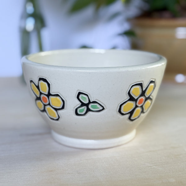 Bowl with Daisies