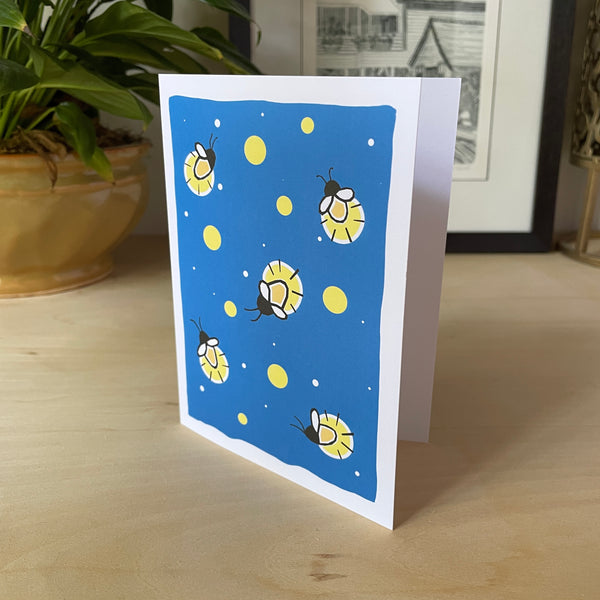 Fireflies Note Card
