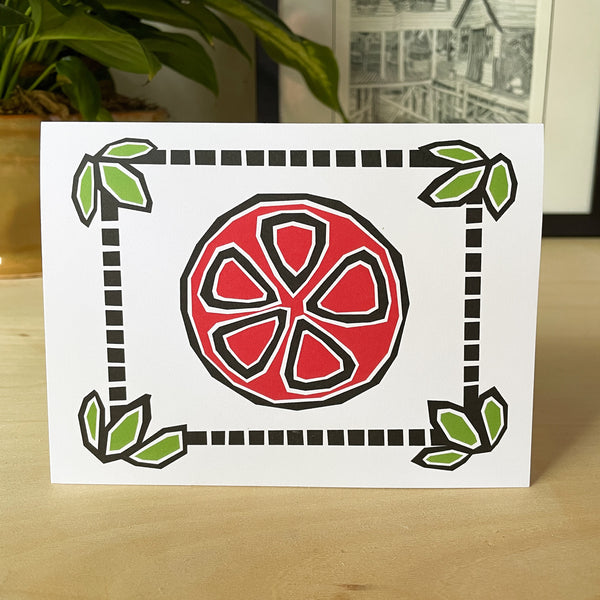 Fresh Tomato Cards Collection of 4