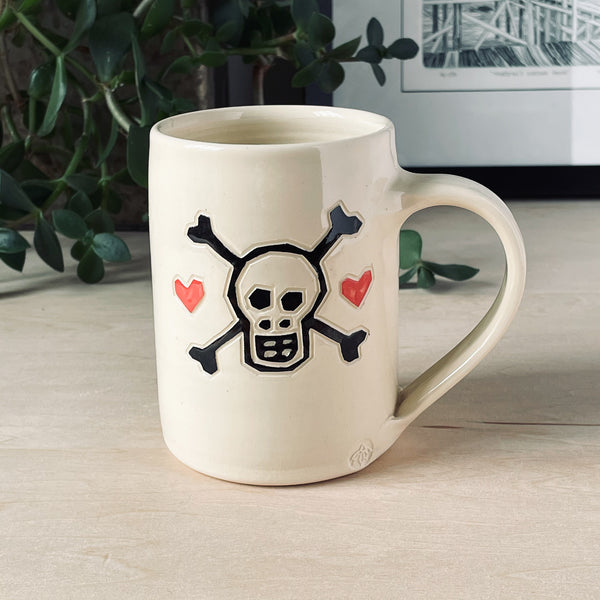 Skull and Cross Bones Mug