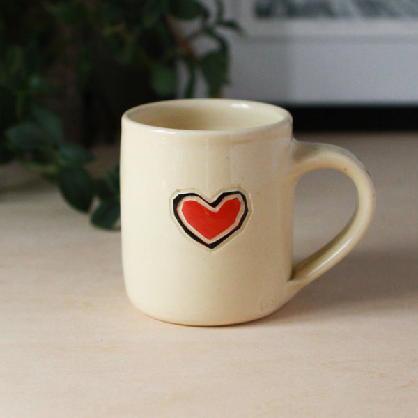 Heart wee Mug