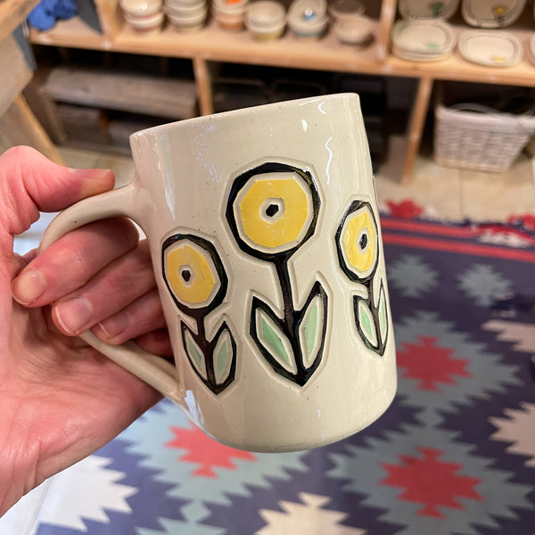 Yellow Flower Mug