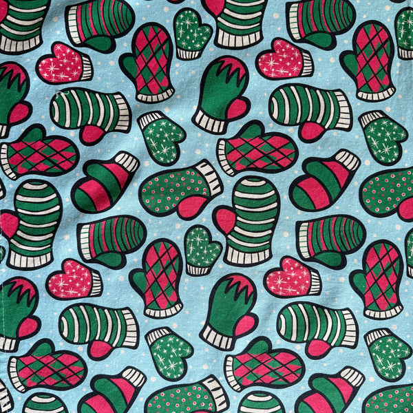 Linen + Cotton Tea Towel with Mittens