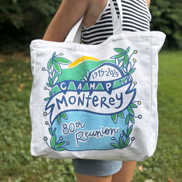 Camp Monterey 80th Reunion Tote Bag