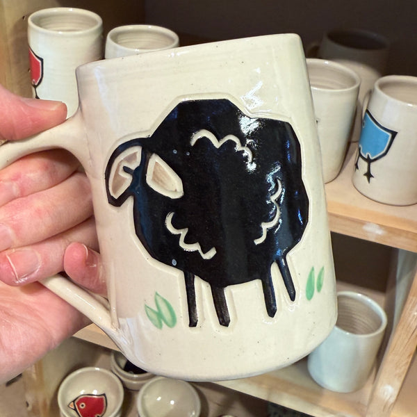 not so perfect Black Sheep Mug