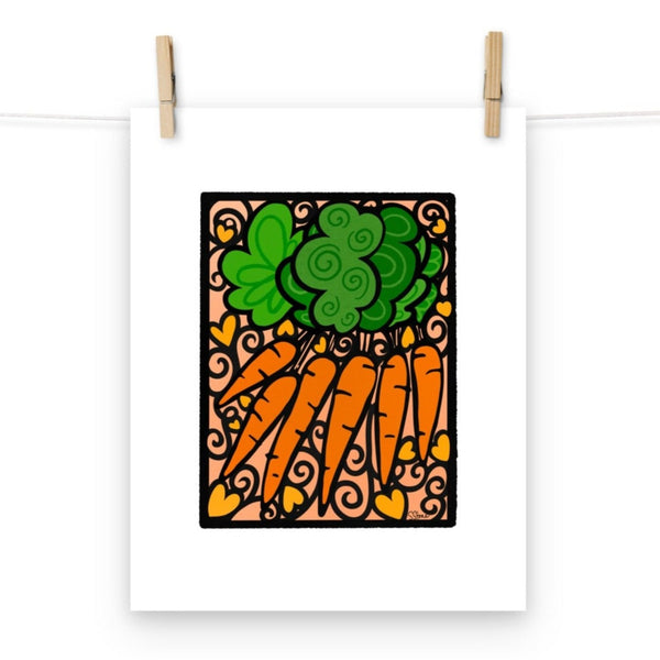 Carrot Art Print