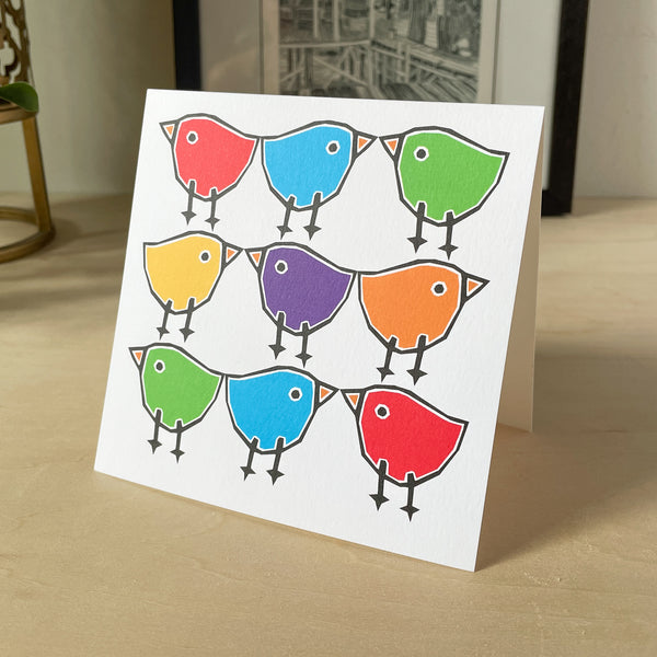 Happy Birds Card