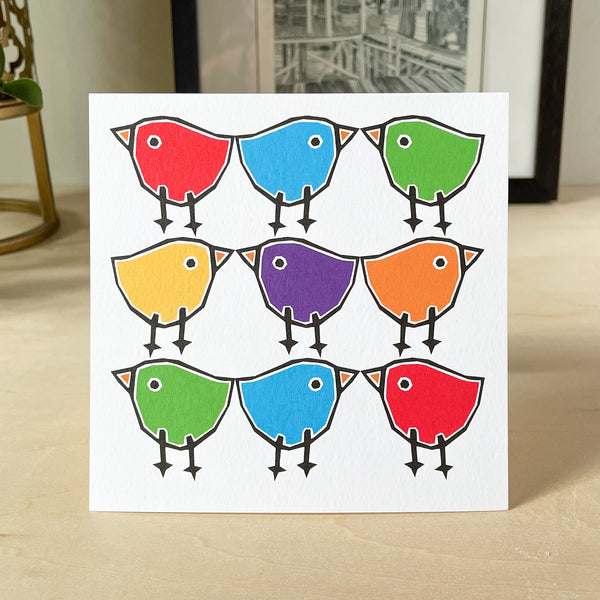Happy Birds Card
