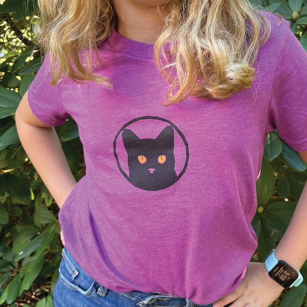 Youth Black Cat T-Shirt