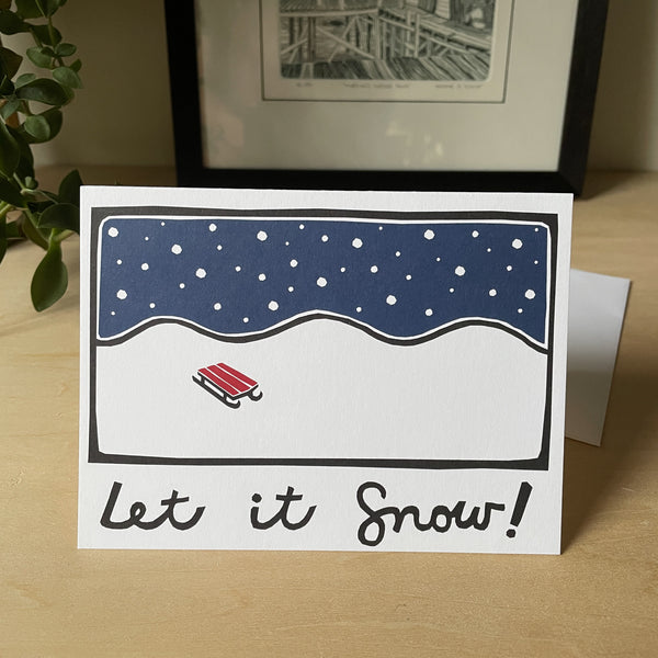 Let it Snow Card