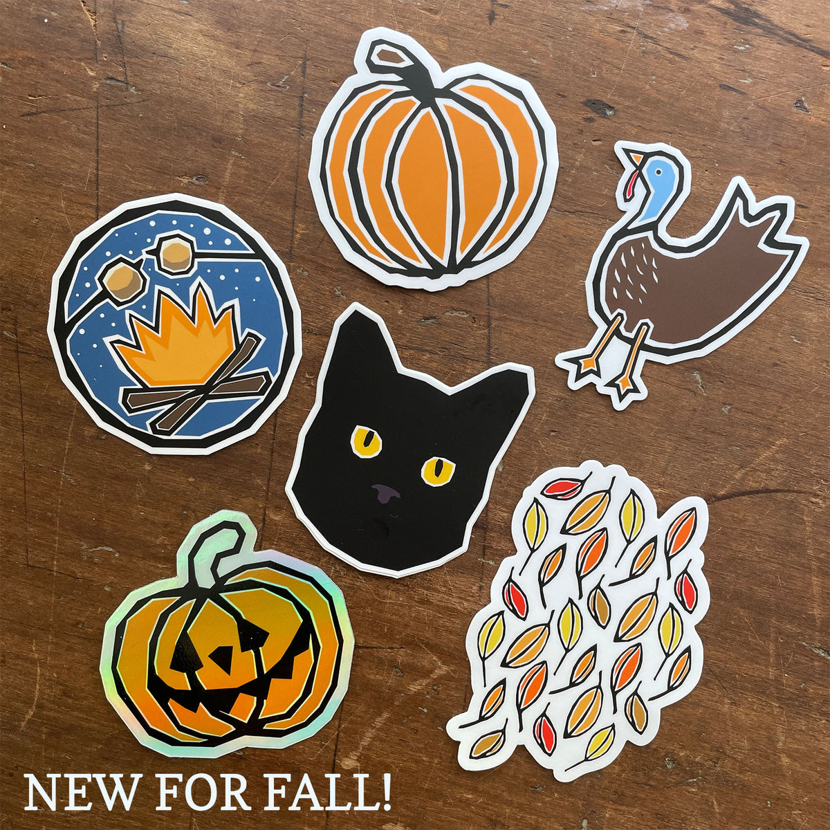 Pumpkin Sticker – Susan Stone